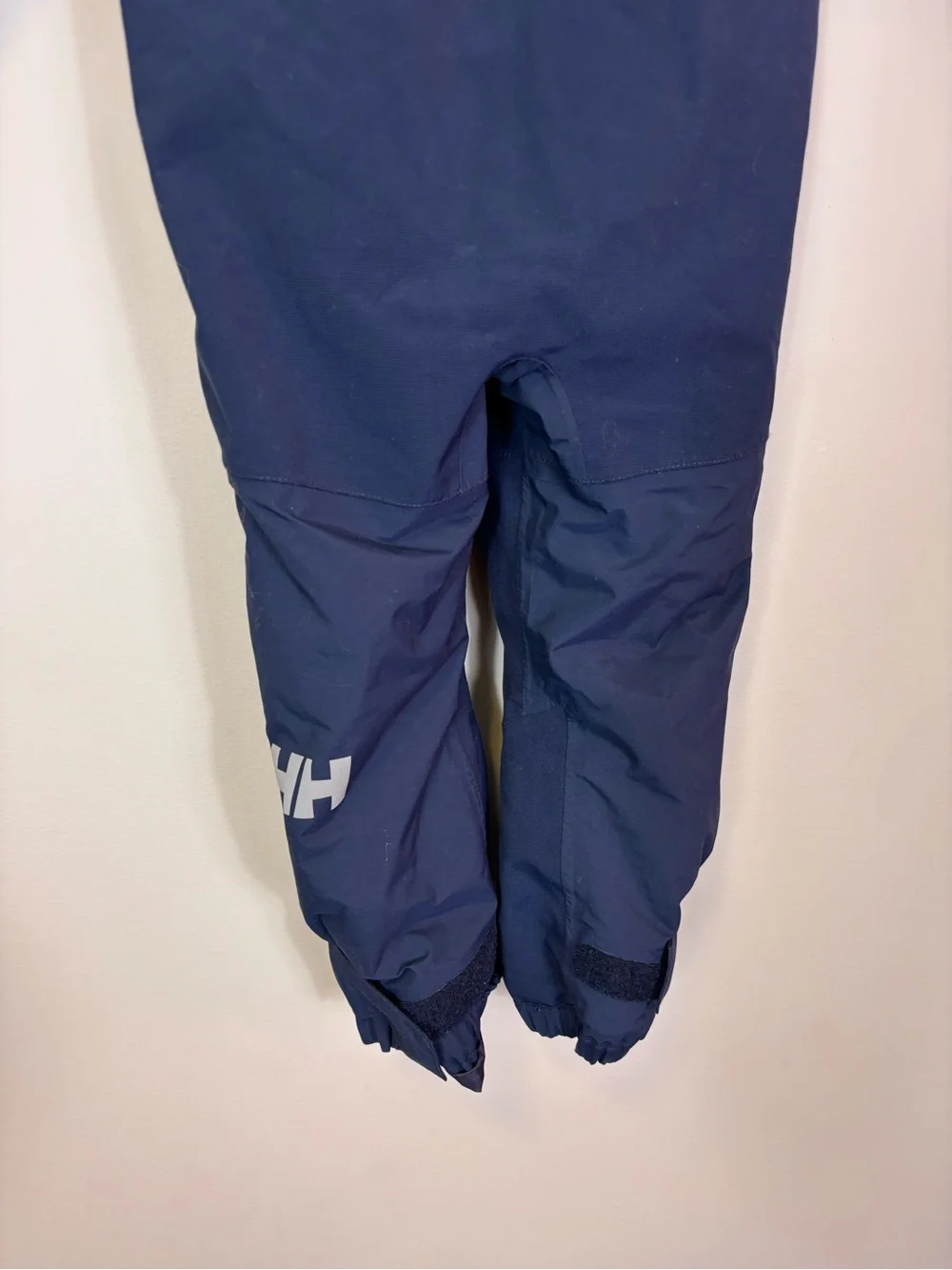 Helly Hansen Navy with Orange Trim Kids Snowsuit